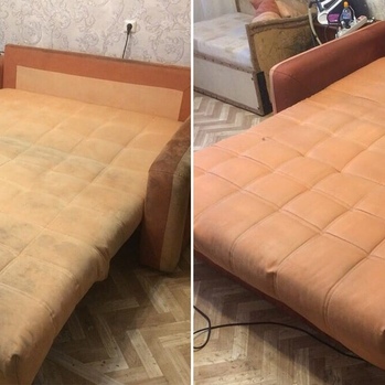 фото чистки дивана в Пушкино